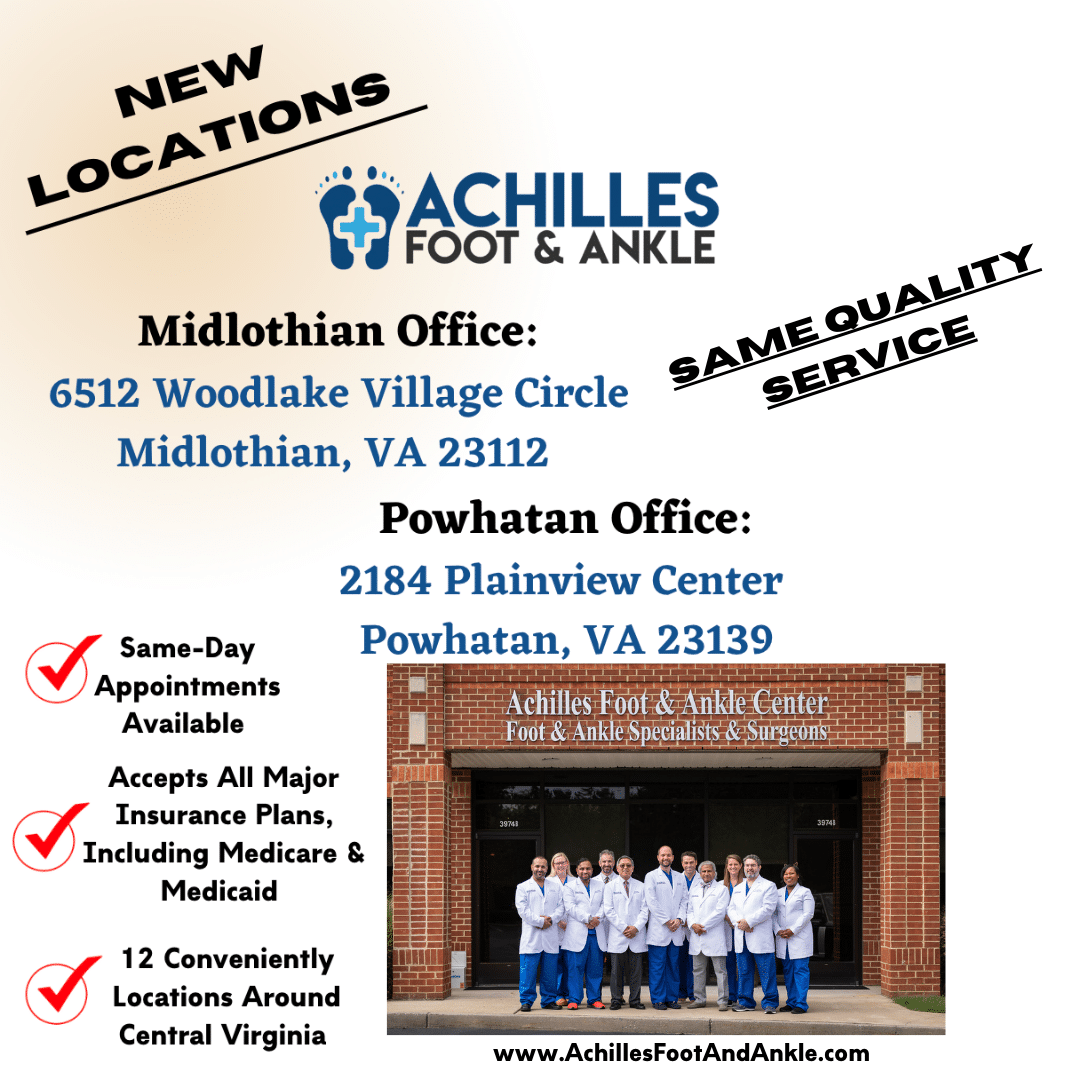 New locations in Midlothian and Powhatan, Virginia