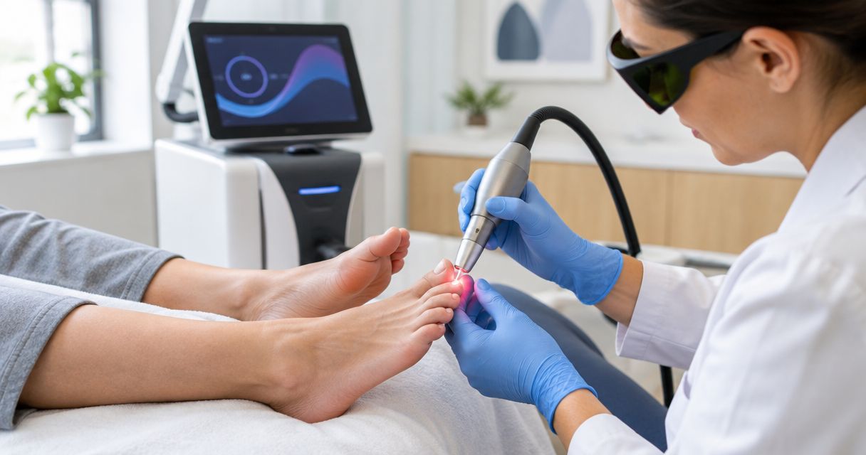 Can toenail fungus come back after laser treatment?