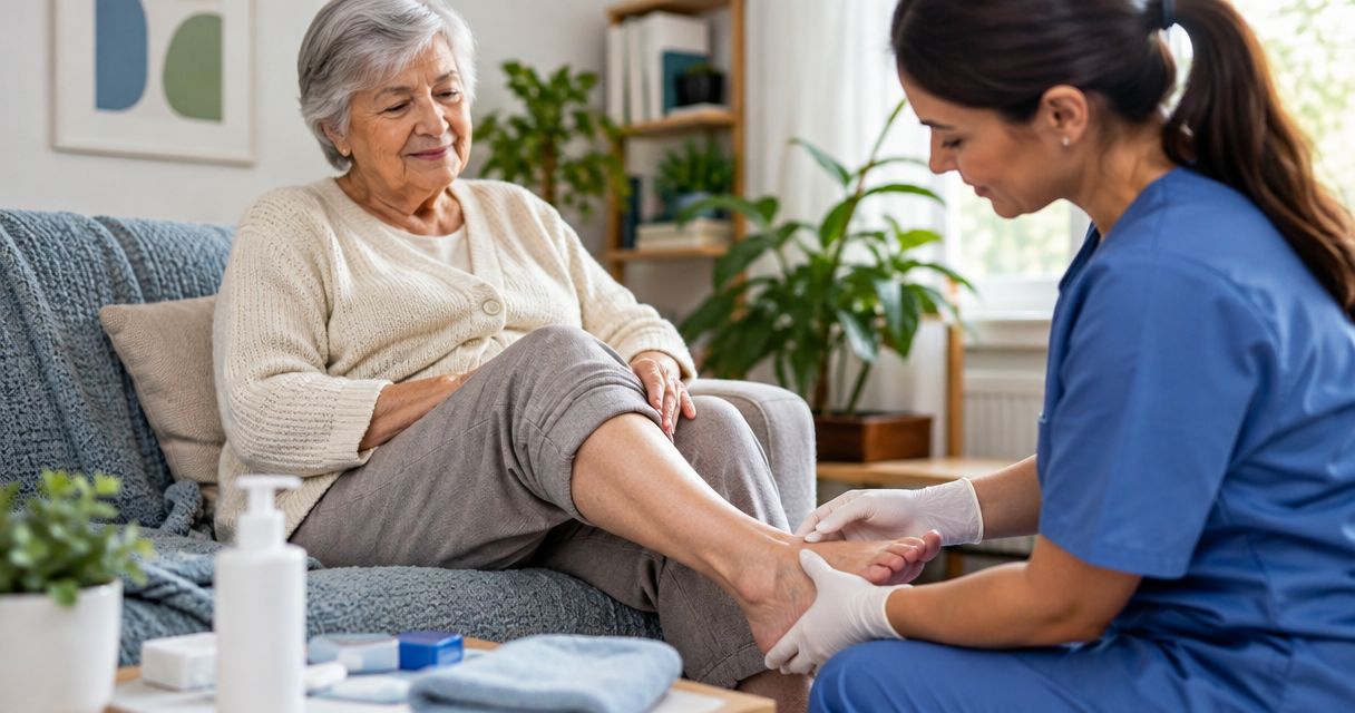 Diabetic foot care for seniors: complete 2026 guide