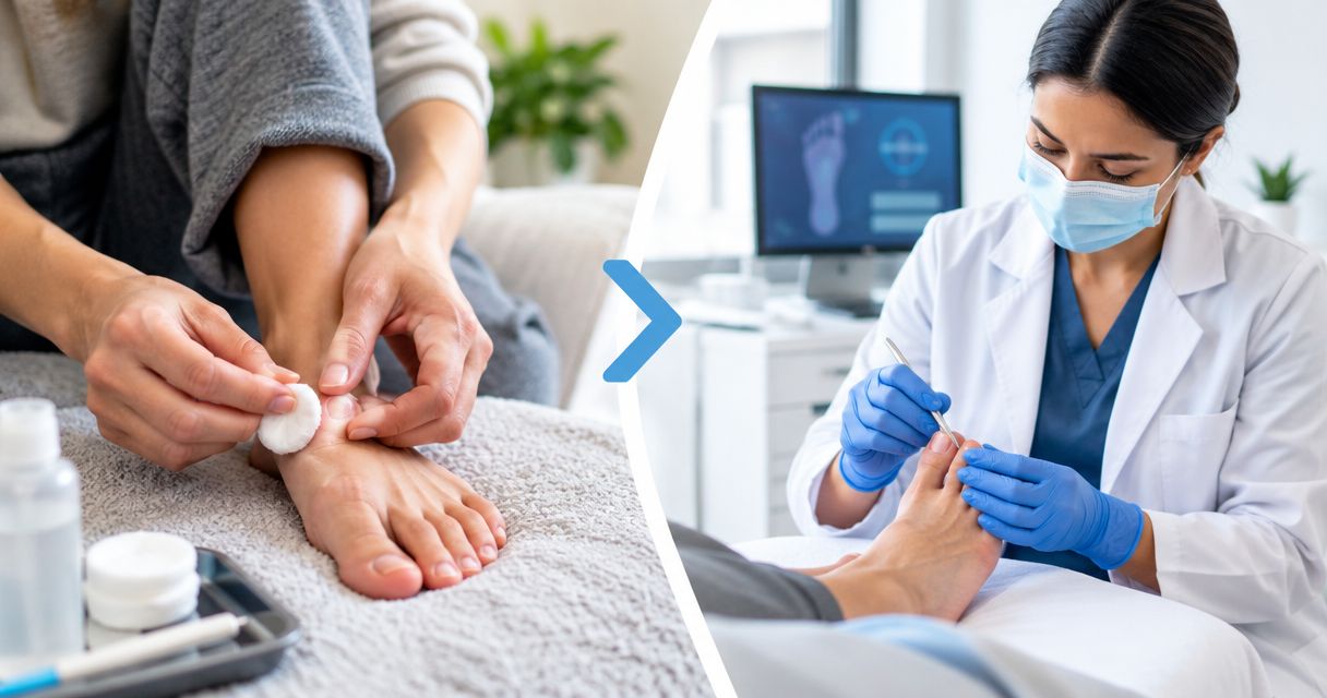 Ingrown toenail home care to in-office procedure: 2026 workflow