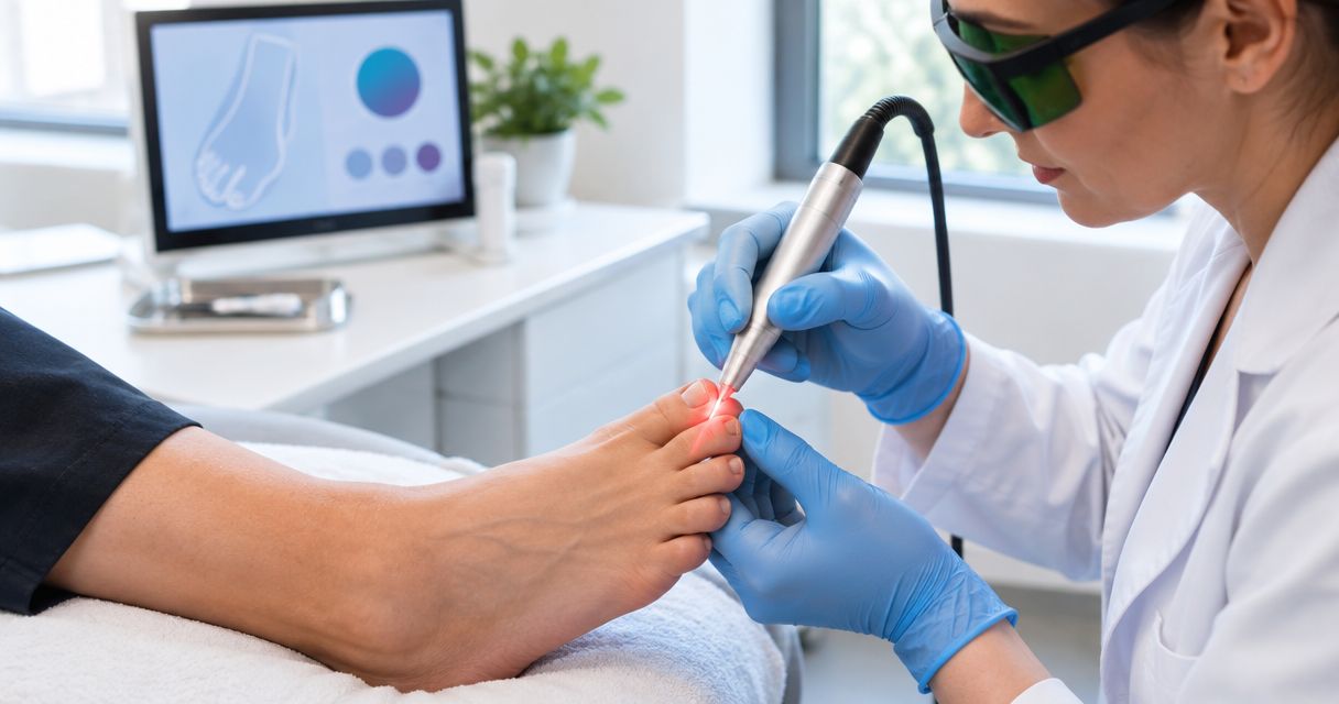 Toenail fungus: OTC failure to laser treatment, 2026 workflow